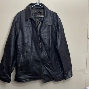 Marc New York Mens Leather Jacket XL